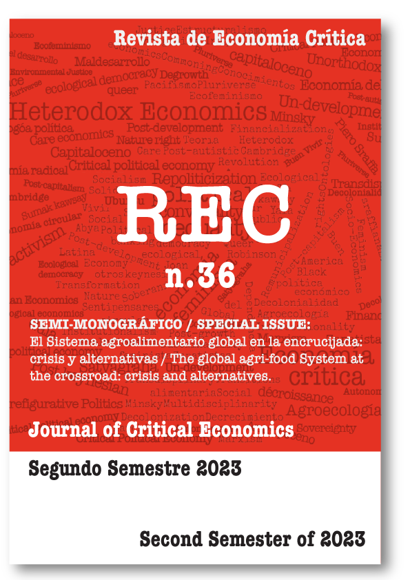 					View No. 36 (2023): Second semester 2023 - The agro-food system at the crossroad: crisis and alternatives
				